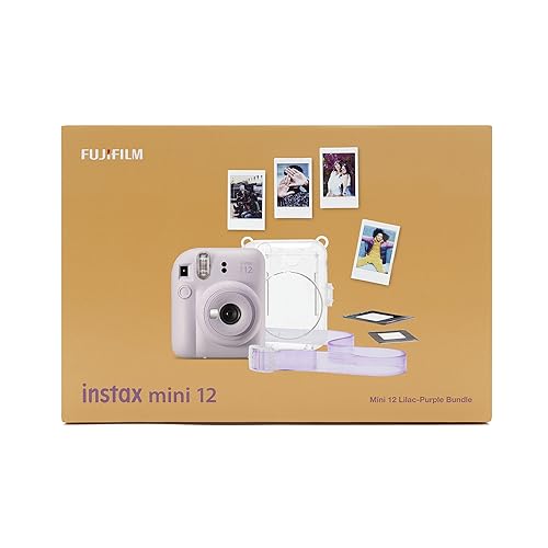Confezione di fotocamere istantanee instax mini 12 in edizione limitata, lilla e viola : Elettronica