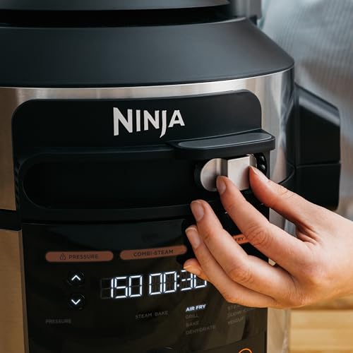 Ninja Foodi MAX Multicooker, Coperchio SmartLid, 12 Funzioni, Cottura Intelligente, 7.5L, Pentola a Pressione, Friggitrice ad Aria, Cottura a Vapore, Lenta, Acciaio Inox, OL650EU : Amazon.it: Videogiochi