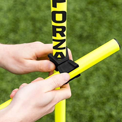 FORZA Pali Slalom | Attrezzatura Sportiva per Allenamenti | Attrezzatura Calcio | Kit di Agilità & velocità per Uomini Donne E Bambini | Ostacoli Allenamento Calcio : Amazon.it: Sport e tempo libero