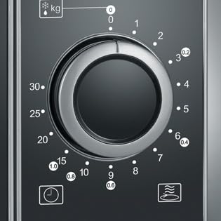 SEVERIN MW 7874 Forno microonde 700 W e potenza grill 900 W, Microonde 20 L con piatto girevole, scongelamento, 9 modalità di cottura, timer 30min e maniglia professionale, Argento : Amazon.it: Casa e cucina