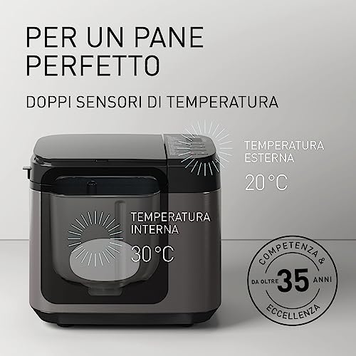 Panasonic SD YR2540 Premium Grigio Macchina per il pane completamente automatica, design orizzontale e dispenser per lievito, 32 programmi automatici, due sensori di temperatura, tempo predefinito di : Amazon.it: Casa e cucina