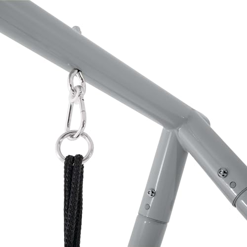 Intex 44126 Altalena da Giardino per Bambini con Seggiolino e Dondolo Nido, Acciaio, Grigio, 254x235x200 cm : Casa e cucina