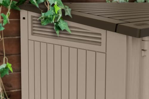 Keter Porta Attrezzi da Esterno Store It Out Midi, Ideale per il Giardino, Beige/Marrone, 132x71,5x113,5H cm, 880 L : Amazon.it: Giardino e giardinaggio