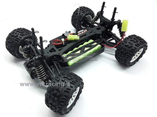 VRX Monster Truck Maggiolino BT BD Scala 1/18 Motore Elettrico a spazzole RC 370 Radio 2.4GHz RTR 4WD : Auto e Moto