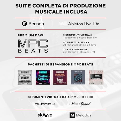 M Audio Oxygen 61 MKV Arpeggiatore