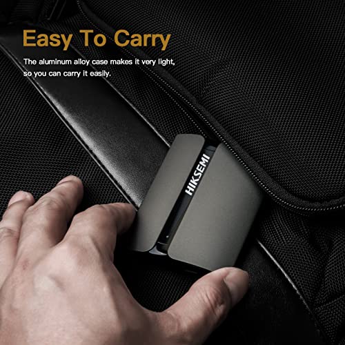 HIKSEMI Portatile SSD Esterno 2TB, Velocità Di Lettura Fino a 560MB/S, USB 3.1 Unità a Stato Solido per Android, Mac, PC, Latop, Desktop   T300S : Informatica