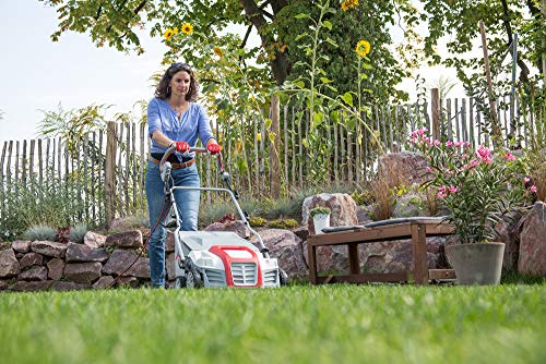 IKRA 80201020 scarificatore arieggiatore Elettrico IEVL 1840, Cesto di Raccolta 55l, Larghezza 40cm, profondità di Lavoro Regolabile, 1800 W, 230 V, Griggio/Rosso : Amazon.it: Giardino e giardinaggio