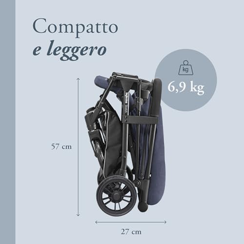 Inglesina Sketch Passeggino Leggero e Compatto, Blu, Confortevole, fino a 17kg, Chiusura una Mano, UPF 50  : Amazon.it: Prima infanzia
