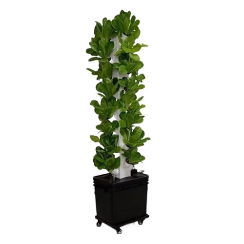 HLGKBY Sistema di Coltivazione idroponica, Torre idroponica Verticale 12/16/20/24 baccelli con Timer, Ruote universali, Pompa idratante, Kit di germinazione fioriera da Giardino Intelligente, 12Holes : Amazon.it: Giardino e giardinaggio
