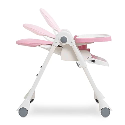 Seggiolone in alluminio per bambini, rosa : Prima infanzia