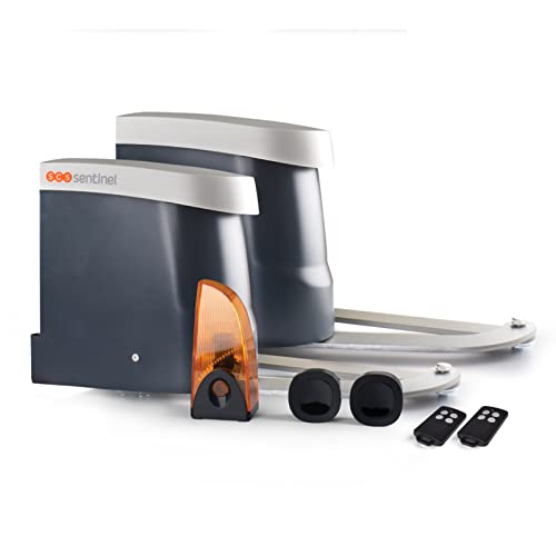 SCS Sentinel, MBA0103 Operatore per cancelli a battente, 24 V, 2 telecomandi, portata 50 m, lampeggiante a LED, 5 anni di garanzia, lunghezza 5 m, 500 kg max, OpenGate2 : Amazon.it: Fai da te