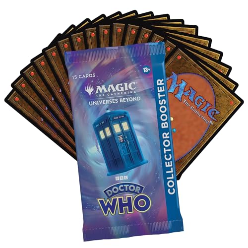 Magic: The Gathering   Confezione di Collector Booster di Doctor Who (12 buste) (Versione Inglese) : Amazon.it: Giochi e giocattoli