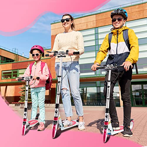 TENBOOM Monopattino pieghevole, con freno a mano e campana : Amazon.it: Sport e tempo libero