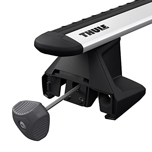 Thule Evo Clamp Piede per Veicoli Confezione da 4 Nero Black One Size : Auto e Moto