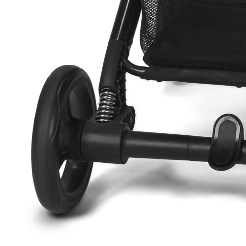 CYBEX Gold Passeggino Beezy con Cintura One Pull, Per Bambini dalla Nascita Fino a 4 Anni (Max. 22 kg), Compatto e Ergonomico, Moon Black (Nero) : Prima infanzia