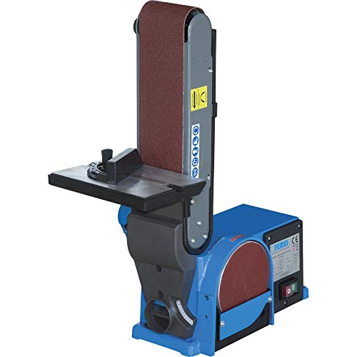 Fervi 0505 Levigatrice a Nastro da Banco Inclinabile, Grigio/Ciano : Amazon.it: Fai da te