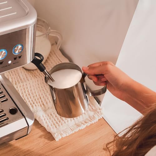 Cecotec Macchina da Caffè Espresso Barista Power Espresso 20 Barista Maestro 2250 W, 20 Bar, Manometro e 2 Termoblocchi, Serbatoio per Chicchi di Caffè, Macinino con 20 Livelli, Vaporizzatore : Amazon.it: Casa e cucina