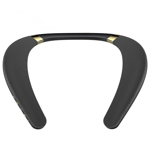 oraolo Altoparlante Bluetooth con fascia da collo, altoparlante indossabile wireless con 12 ore di autonomia, suono stereo 3D, suono portatile, impermeabile IPX7, per sport all'aperto : Elettronica