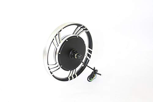 Ebike Electric Bicycle 16 Inch 36V 48V 500W 750W 1000W Front Driving Brushless Gearless Hub Motor Wheel with Inflatable Tyre (48V 500W) : Sport e tempo libero