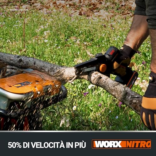 WG325E lubrificazione automatica PowerShare caricabatterie