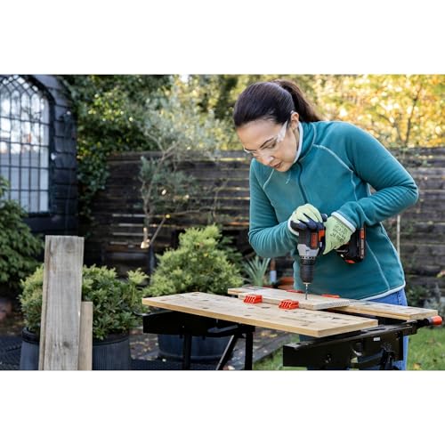 BLACK DECKER, Workmate Banco da Lavoro, Pieghevole, Nero. WM825 XJ : Amazon.it: Fai da te