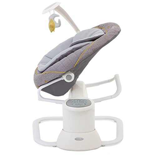 GRACO 1AP998STZEU   All Ways Soother, Sdraietta 2 in 1 e dondolo portatile (dalla nascita a 9 mesi circa, 0 9 kg), con vibrazione e velocità di oscillazione regolabile, Stargazer : Amazon.it: Prima infanzia