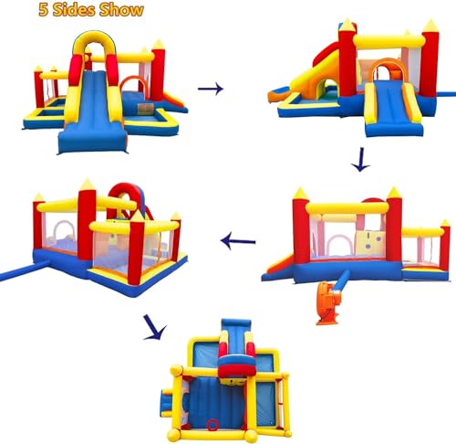 Umbalir Castello gonfiabile QCHT : Amazon.it: Giochi e giocattoli