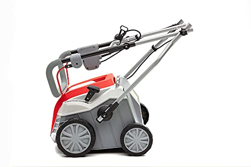 IKRA 80201020 scarificatore arieggiatore Elettrico IEVL 1840, Cesto di Raccolta 55l, Larghezza 40cm, profondità di Lavoro Regolabile, 1800 W, 230 V, Griggio/Rosso : Amazon.it: Giardino e giardinaggio