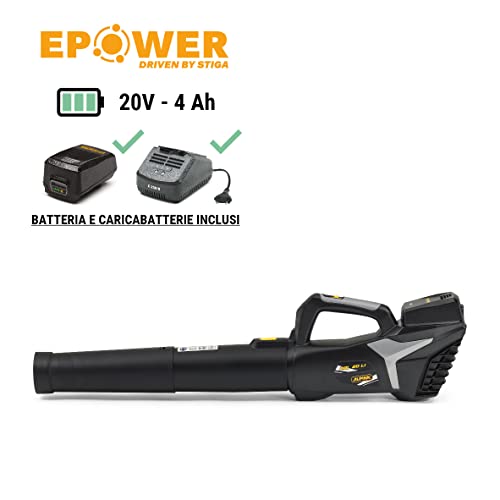 Alpina Soffiatore a Batteria ABL 20 Li Kit, per un Giardino Pulito e in Ordine, Batteria 20V (4 Ah), 280 W,Tubo Rimovibile Salvaspazio, Batteria e Caricabatteria incl. : Amazon.it: Giardino e giardinaggio