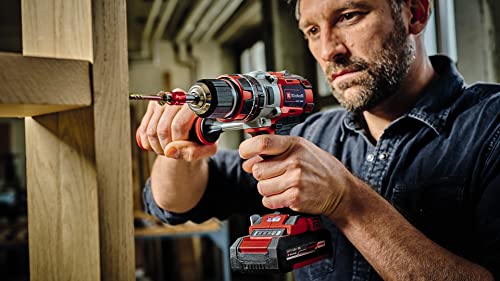 Einhell Cacciavite cordless TE CD 18 Li i Brushless Power X Change (con funzione di impatto, Li Ion, 18 V, 2 velocità, 60 Nm, luce LED, custodia, incl. 2 batterie da 2,0 Ah e caricabatterie) : Amazon.it: Fai da te