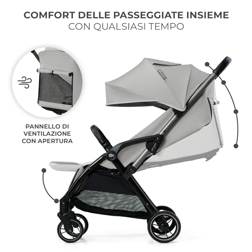 Kinderkraft Passeggino Pieghevole automatico Antipioggia