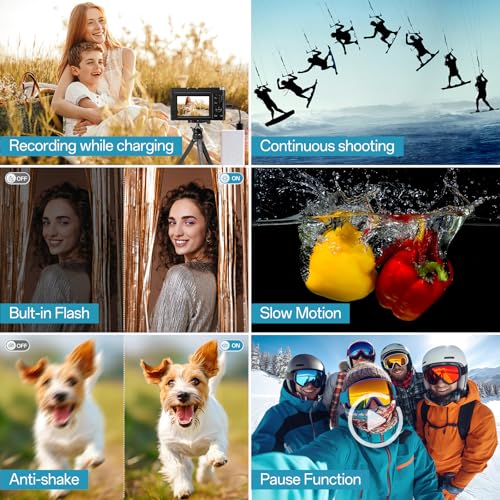 Fotografica Autofocus Fotocamera Caricabatterie Principianti