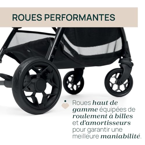 Chicco, Glee, Passeggino 0  Mesi 22 Kg, con Chiusura Automatica e Compatta, Capotte Estensibile con Trattamenti UV50  Antipioggia, Schienale Reclinabile e Regolabile, Poggiagambe : Prima infanzia