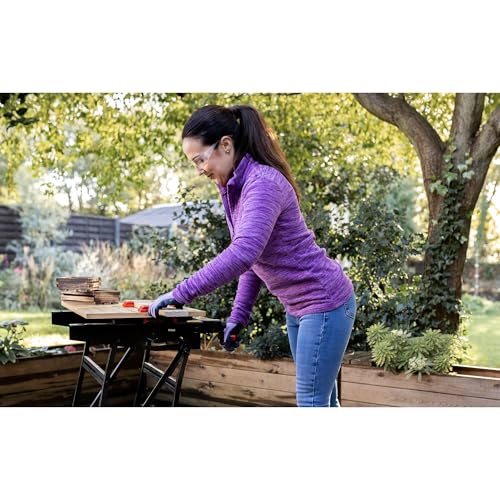 BLACK DECKER, Workmate Banco da Lavoro, Pieghevole, Nero. WM825 XJ : Amazon.it: Fai da te