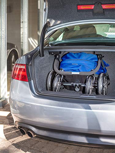 Gesslein S4 304110545000 Passeggino Air  , con manico in pelle, grigio : Prima infanzia