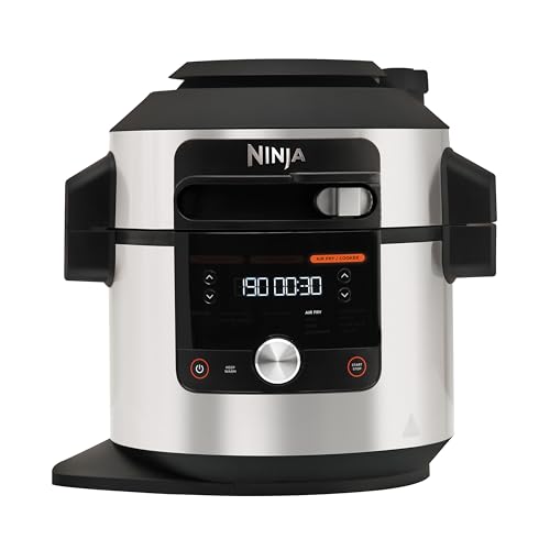Ninja Foodi MAX Multicooker, Coperchio SmartLid, 12 Funzioni, Cottura Intelligente, 7.5L, Pentola a Pressione, Friggitrice ad Aria, Cottura a Vapore, Lenta, Acciaio Inox, OL650EU : Amazon.it: Videogiochi