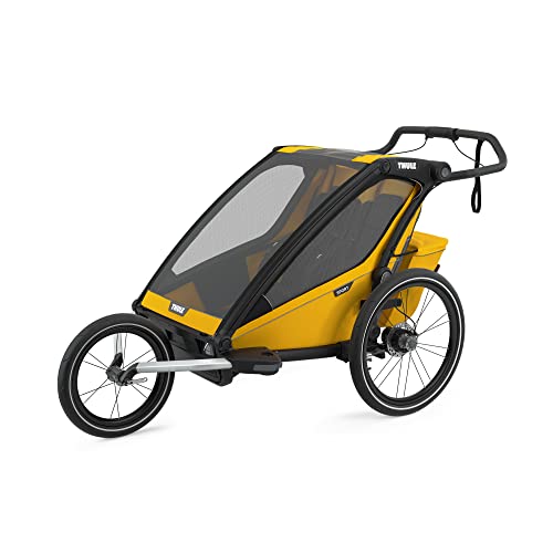 Thule Chariot Sport 2, Trailer Asseggino, Spectra Giallo, Uni, Unisex Adulto : Prima infanzia