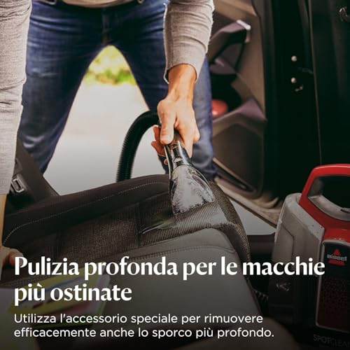 BISSELL SpotClean ProHeat, Lavatappeti, Pulitore Macchie con Tecnologia HeatWave, Lava Tappezzeria per Tappeti, Auto, Pulisci Divani, Moquette, Materassi e Altro, Potente Motore da 330W, 36988 : Amazon.it: Casa e cucina
