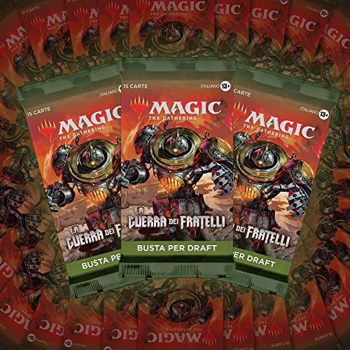 Magic The Gathering Confezione di buste per draft di   La Guerra dei Fratelli, 36 buste (Versione Italiana), Multi, D0323103 : Amazon.it: Giochi e giocattoli