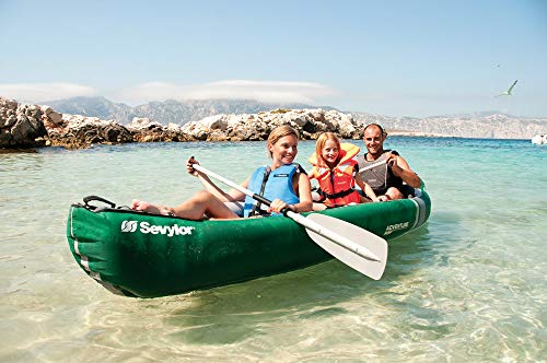 Sevylor Adventure Plus Kayak, 2   1 Posti, Verde : Amazon.it: Sport e tempo libero