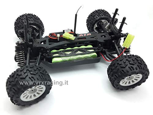 VRX Monster Truck Maggiolino BT BD Scala 1/18 Motore Elettrico a spazzole RC 370 Radio 2.4GHz RTR 4WD : Auto e Moto