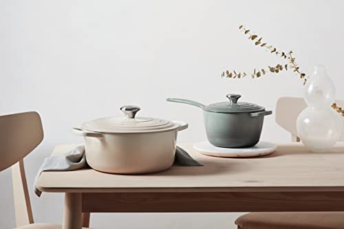 Le Creuset Cocotte rotonda Evolution in ghisa vetrificata con Coperchio, diameter 26 cm, Meringue, 21177267164430 : Amazon.it: Casa e cucina