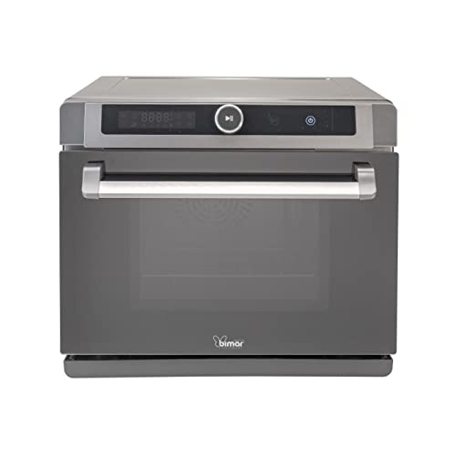 Bimar B400 Forno Elettrico Digitale a Vapore Ventilato da 40 litri in Acciaio Inox, Friggitrice ad Aria Calda XXL, Frittura senza Olio, Cuoce a Bassa Temperatura, Air Fryer, 31 Programmi di Cottura : Amazon.it: Casa e cucina