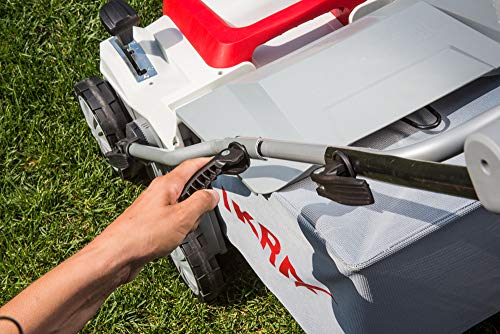 IKRA 80201020 scarificatore arieggiatore Elettrico IEVL 1840, Cesto di Raccolta 55l, Larghezza 40cm, profondità di Lavoro Regolabile, 1800 W, 230 V, Griggio/Rosso : Amazon.it: Giardino e giardinaggio