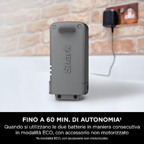 Shark Aspirapolvere Senza Fili DuoClean, Fino a 60 Minuti di Autonomia, Senza Sacco, con Tecnologia Antigroviglio, per Tutti i Tipi di Pavimenti e Tappeti, Anti Allergeni, Nero/Rame, IZ300EU : Amazon.it: Casa e cucina