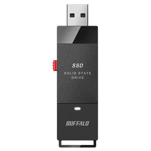 Buffalo SSD portatile da 2TB SSD Put   USB 3.2 A & C compatibile Solid State Drive Memoria esterna : Informatica