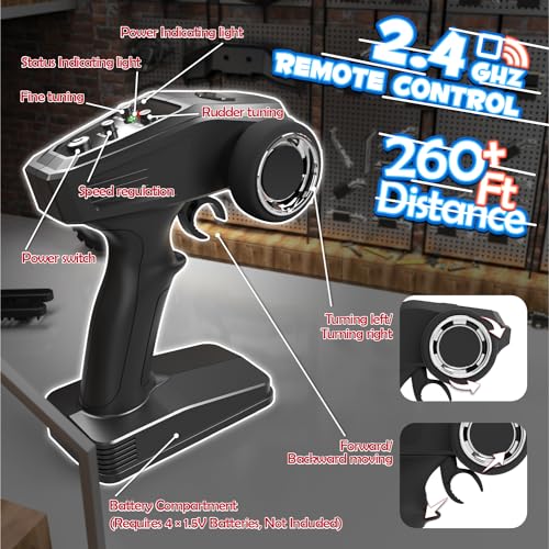 Kizeefun Macchina Telecomandata   2,4GHz 1:18 Alta Velocità Offroad 4WD RC Auto Vehicle con 2 Batterie 70 Minuti di Gioco Auto Radiocomandata per Bambini Adulti : Giochi e giocattoli