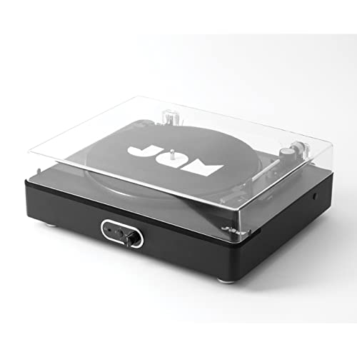 JAM Sound Stream  Turntable, Speaker Stereo Integrati, Connettività Bluetooth, 3 Velocità, Adattatore CA, Cavo da RCA ad AUX, Adattatore per Vinili e Tappetino Inclusi, Nero Opaco : Elettronica