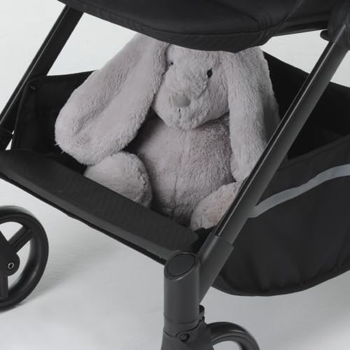 Foppapedretti Passeggino Compatto Voilà, per bambini 0 22 Kg (0 4 anni), Chiusura ad 1 mano, Self Standing, Schienabile Regolabile, Trasportabile, Porta Oggetti, Telaio in Alluminio, Marina : Prima infanzia