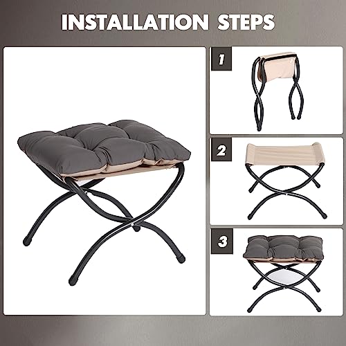 AIMEZO Poltrona Rilassante Poltrona da Soggiorno con Poggiapiedi, Sedia Pigra Poltrona Moderna in Tessuto per il Tempo Libero Poltrona con Tasca Laterale, Grigio : Amazon.it: Casa e cucina